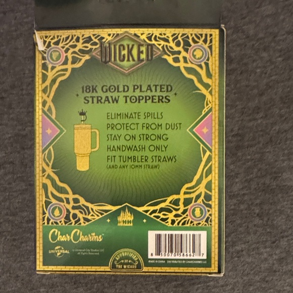 NWT Stanley Wicked for Good Glinda set (Tumbler, Straws, Straw Topper) - Picture 10 of 10